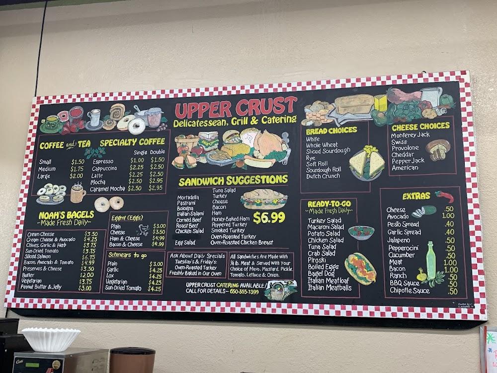 Upper Crust Deli Menu image 1